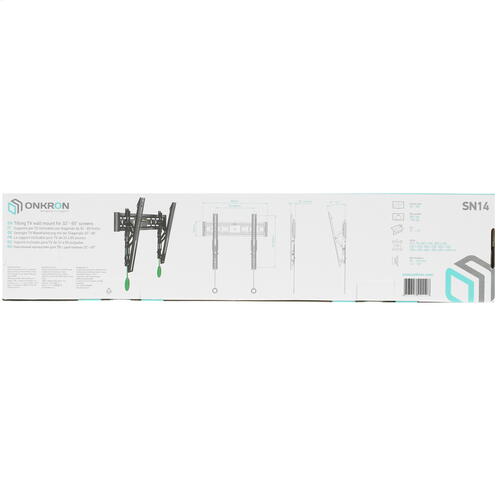 Купить Кронштейн для ТВ ONKRON SN14 черный  4830298. Характеристики, отзывы и цены в Донецке