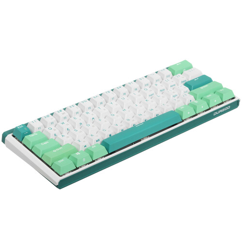 Купить Клавиатура проводная + беспроводная Durgod K330w Plus Mint  5449872. Характеристики, отзывы и цены в Донецке