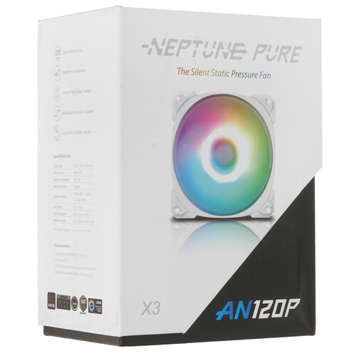 Купить Вентилятор InWin Neptune AN120-3PK  5625028. Характеристики, отзывы и цены в Донецке
