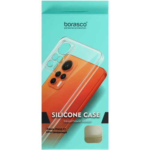 Купить Накладка  BoraSCO Silicone Case для POCO F7 Ultra прозрачный  5622597. Характеристики, отзывы и цены в Донецке