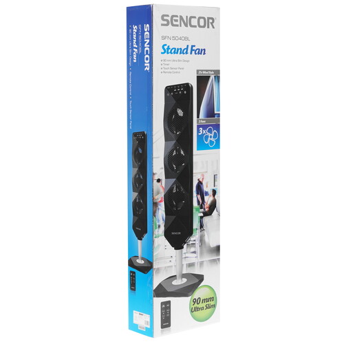 Купить Вентилятор Sencor SFN 5040BL  черный  8157461. Характеристики, отзывы и цены в Донецке