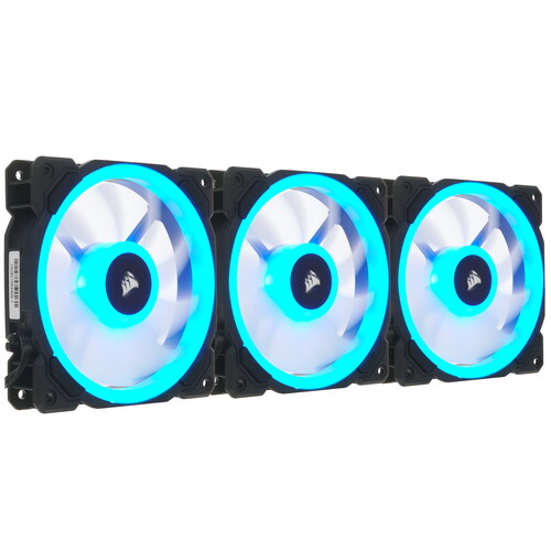 Купить Комплект вентиляторов Corsair LL120 RGB [CO-9050072-WW] черный  5610041. Характеристики, отзывы и цены в Донецке