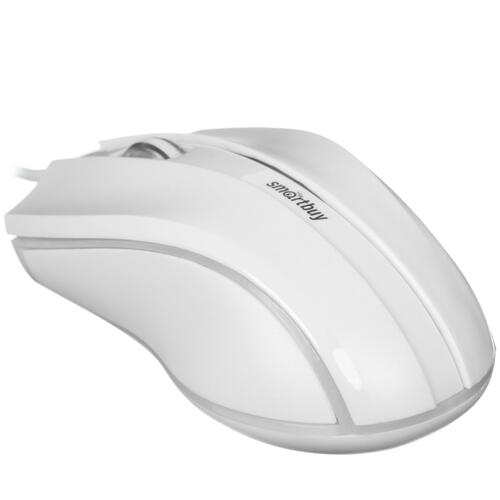 Купить Мышь проводная Smartbuy 338 One белый  1089815. Характеристики, отзывы и цены в Донецке