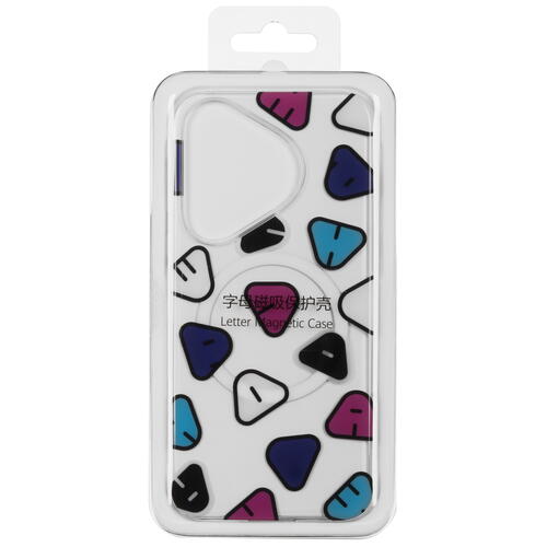 Купить Накладка  HUAWEI Letter Magnetic Case для HUAWEI Pura 70 прозрачный/разноцветный  5458548. Характеристики, отзывы и цены в Донецке