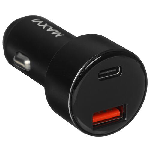 Купить Автомобильное ЗУ Maxvi CCM-M602PD LED черный  5366933. Характеристики, отзывы и цены в Донецке
