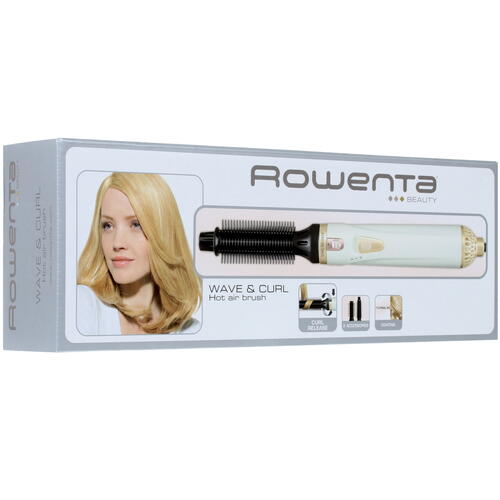 Купить Фен-щетка Rowenta CF3910F0 белый/золотистый  1386492. Характеристики, отзывы и цены в Донецке