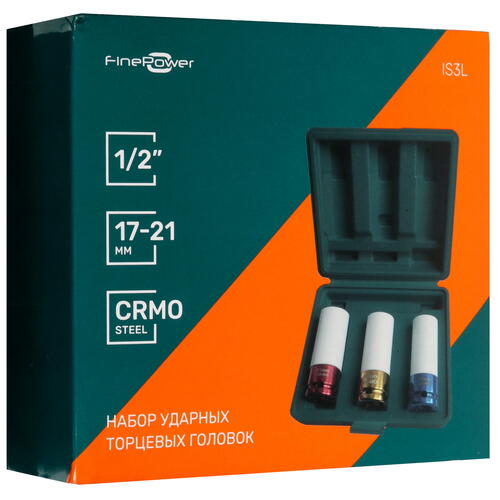 Купить Набор торцевых головок FinePower IS3L  5430345. Характеристики, отзывы и цены в Донецке