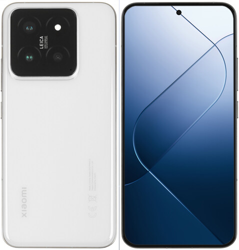 Купить 6.36" Смартфон Xiaomi 14 256 ГБ белый  5442417. Характеристики, отзывы и цены в Донецке