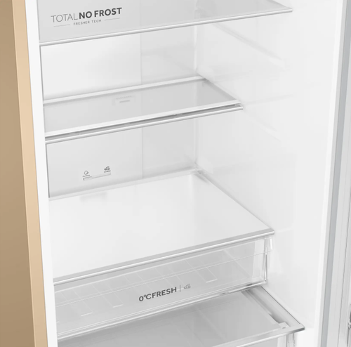 Купить Холодильник с морозильником   Haier CEF536CGG золотистый  9291524. Характеристики, отзывы и цены в Донецке