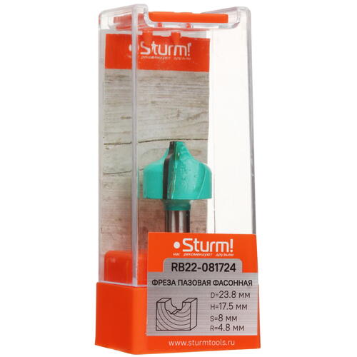 Купить Фреза Sturm! RB22-081724  9112924. Характеристики, отзывы и цены в Донецке
