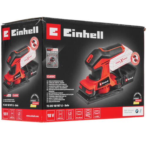 Купить Виброшлифовальная машина Einhell PXC TC-OS 18/187 Li- Solo Power X Change 18V  , Без ЗУ, Без АКБ  5341323. Характеристики, отзывы и цены в Донецке