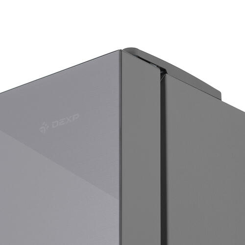 Купить Холодильник с морозильником   DEXP RF-CN350DMG/SI серый  5032057. Характеристики, отзывы и цены в Донецке