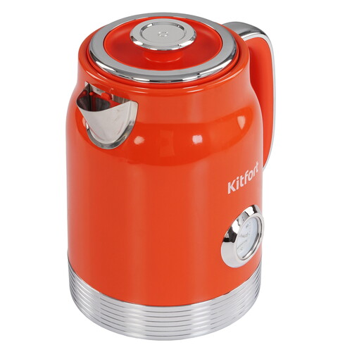 Купить Электрочайник Kitfort КТ-6791 красный  9241132. Характеристики, отзывы и цены в Донецке