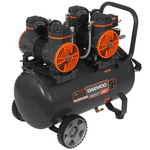 Купить Компрессор поршневой безмасляный Daewoo DAC 480S  5413090. Характеристики, отзывы и цены в Донецке