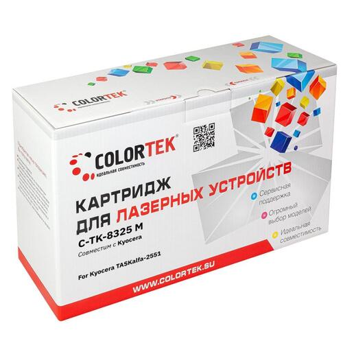 Купить Картридж лазерный Colortek TK-8325 M пурпурный  5367215. Характеристики, отзывы и цены в Донецке