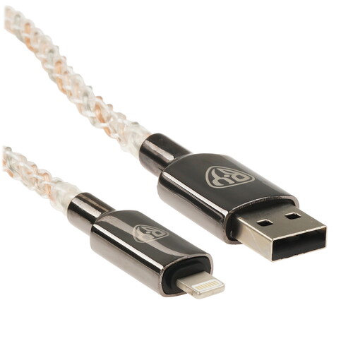 Купить Кабель круглый BY Lightning 8-pin - USB 2.0 Type-A зеленый 1 м  5497284. Характеристики, отзывы и цены в Донецке