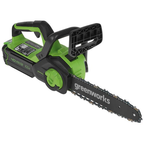 Купить Аккумуляторная цепная пила GreenWorks G40CS30IIK4  шина - 30 см (12")  5081490. Характеристики, отзывы и цены в Донецке