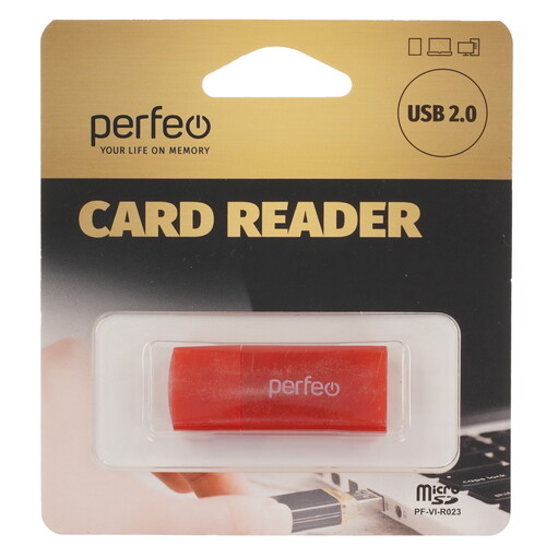 Купить Кард-ридер Perfeo PF-VI-R023  9209035. Характеристики, отзывы и цены в Донецке