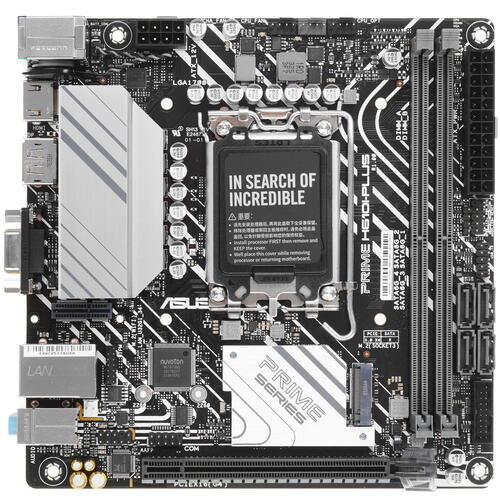 Купить Материнская плата ASUS PRIME H610I-PLUS-CSM  5449152. Характеристики, отзывы и цены в Донецке