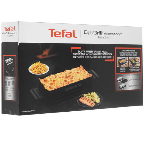 Купить Противень для запекания Tefal XA735810 черный  9259196. Характеристики, отзывы и цены в Донецке