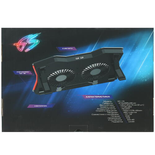 Купить Подставка для ноутбука DEXP Simple GC-1S черный  4713500. Характеристики, отзывы и цены в Донецке