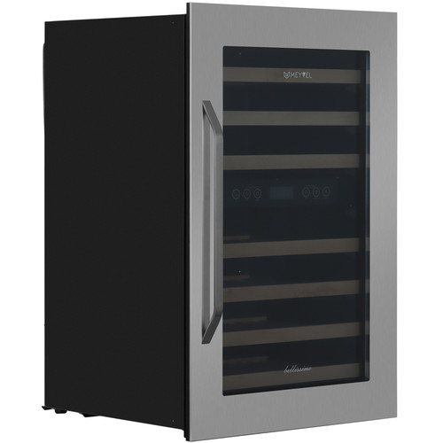 Купить Винный шкаф Meyvel MV42-KSB2 серебристый  9186683. Характеристики, отзывы и цены в Донецке