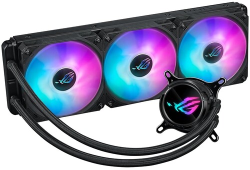 Купить Система охлаждения ASUS ROG Strix LC III 360 ARGB черная  5616004. Характеристики, отзывы и цены в Донецке