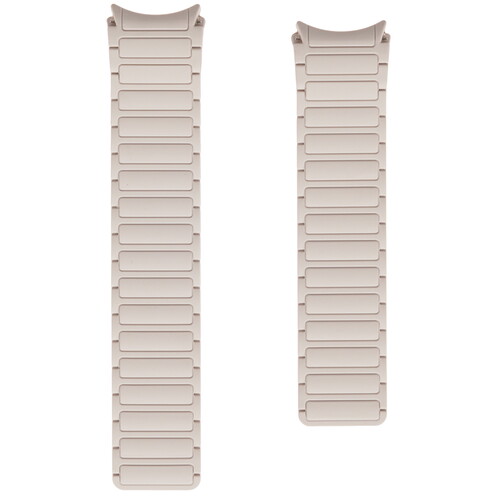 Купить Ремешок Lyambda для Samsung Galaxy Watch4 бежевый  9252320. Характеристики, отзывы и цены в Донецке