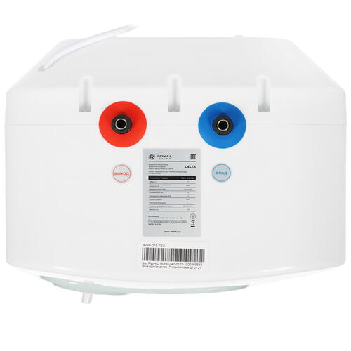 Купить Водонагреватель электрический Royal Clima RWH-D15-FEU  5323237. Характеристики, отзывы и цены в Донецке