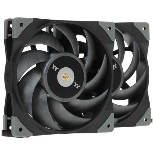 Купить Комплект вентиляторов Thermaltake TOUGHFAN 12 Series Radiator Fan 2Pack [CL-F082-PL12BL-A]  4740623. Характеристики, отзывы и цены в Донецке