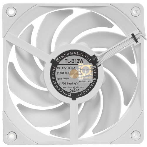 Купить Вентилятор Thermalright TL-B12W  белый  5615573. Характеристики, отзывы и цены в Донецке