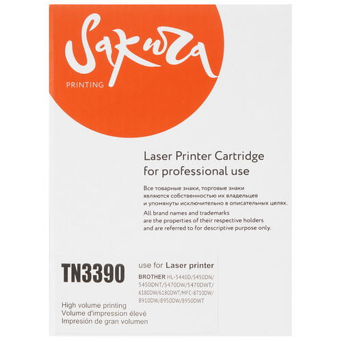 Купить Картридж лазерный SAKURA TN3390 черный  5364145. Характеристики, отзывы и цены в Донецке