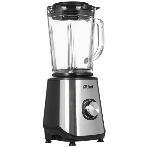 Купить Блендер стационарный Kitfort KT-3020 серебристый  5319169. Характеристики, отзывы и цены в Донецке