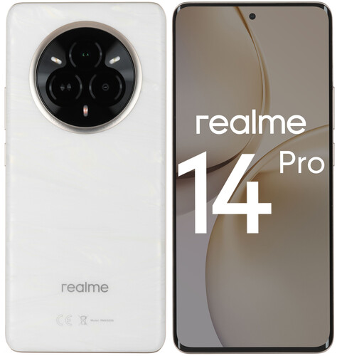 Купить 6.77" Смартфон realme 14 Pro 256 ГБ белый  5614920. Характеристики, отзывы и цены в Донецке