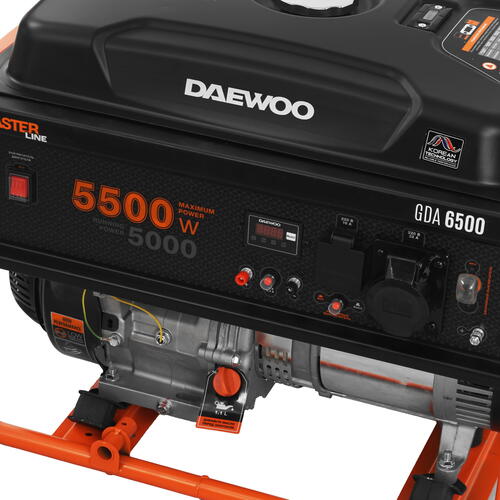 Купить Электрогенератор   бензиновый Daewoo GDA 6500  1097881. Характеристики, отзывы и цены в Донецке