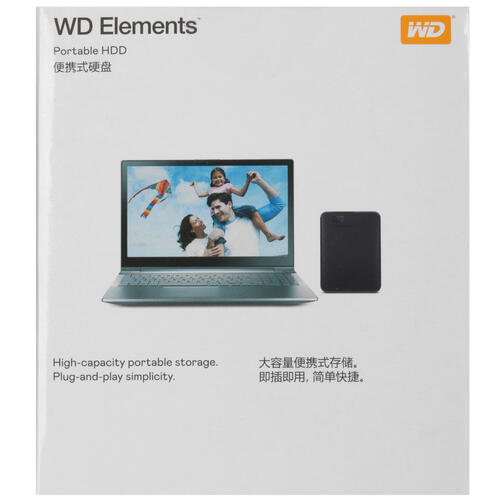 Купить 4 ТБ Внешний HDD WD Elements Portable  5433293. Характеристики, отзывы и цены в Донецке
