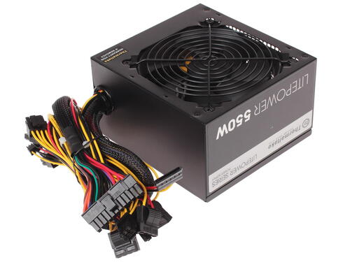 Купить Блок питания Thermaltake Litepower 550W [LTP-0550P-2] черный  1065860. Характеристики, отзывы и цены в Донецке