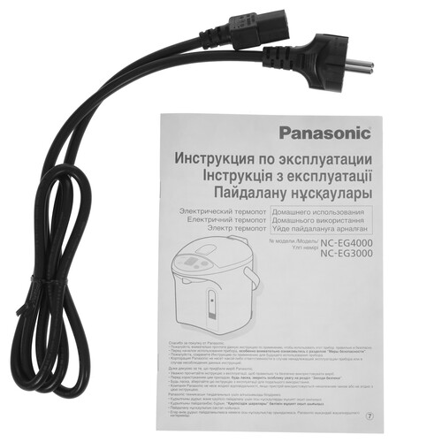 Купить Термопот Panasonic NC-EG3000WTS белый  7959409. Характеристики, отзывы и цены в Донецке