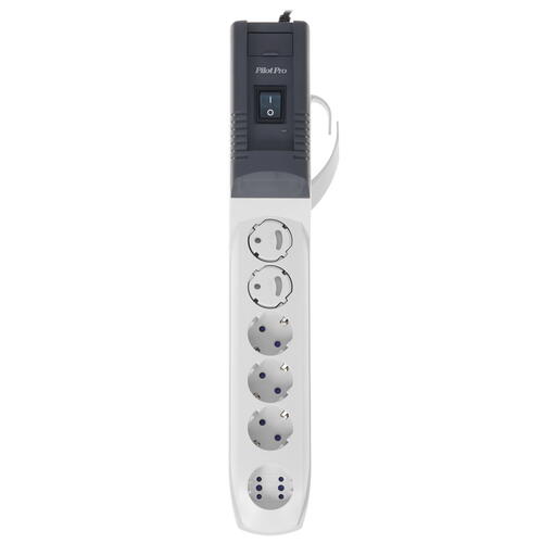 Купить Сетевой фильтр Pilot PRO USB белый  9056390. Характеристики, отзывы и цены в Донецке