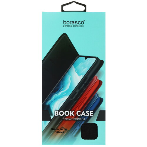 Купить Чехол-книжка  BoraSCO для realme 14/ 14T черный  5622580. Характеристики, отзывы и цены в Донецке