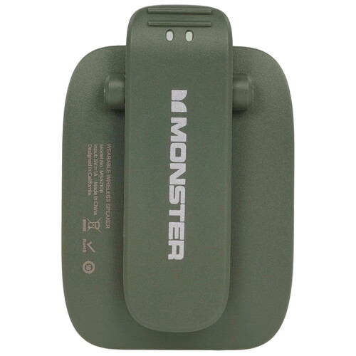 Купить Портативная колонка Monster Blaster Micro, зеленый  9272362. Характеристики, отзывы и цены в Донецке