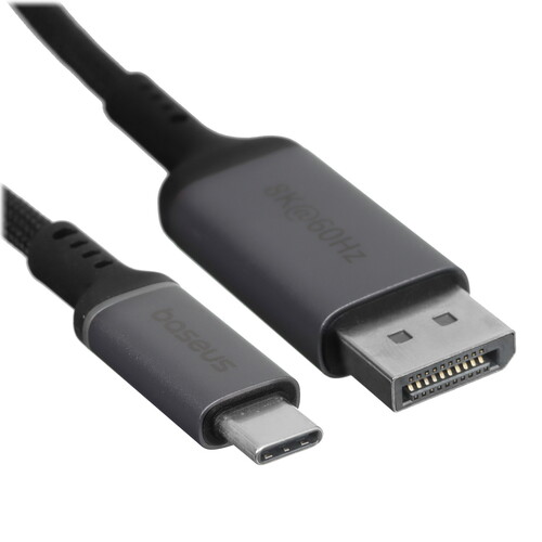 Купить Кабель однонаправленный Baseus USB Type-C - DisplayPort, 1.5 м  5492324. Характеристики, отзывы и цены в Донецке