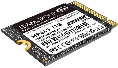 Купить 1000 ГБ M.2 NVMe накопитель TEAMGROUP MP44S [TM5FF3001T0C101]  5456962. Характеристики, отзывы и цены в Донецке