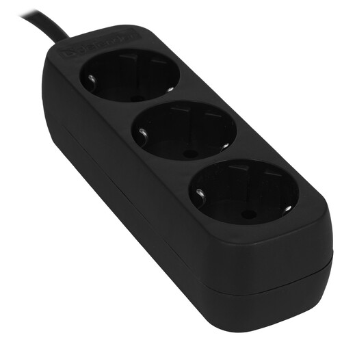 Купить Удлинитель Defender M330 черный  9204465. Характеристики, отзывы и цены в Донецке