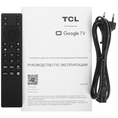 Купить 50" (127 см) Телевизор TCL 50P7K черный  5620106. Характеристики, отзывы и цены в Донецке