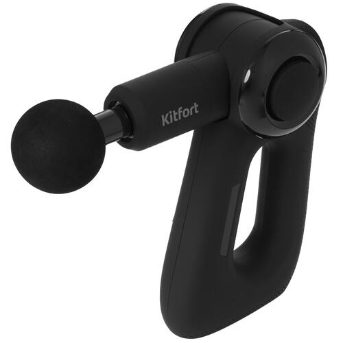 Купить Массажный пистолет Kitfort КТ-2965 черный  9091076. Характеристики, отзывы и цены в Донецке