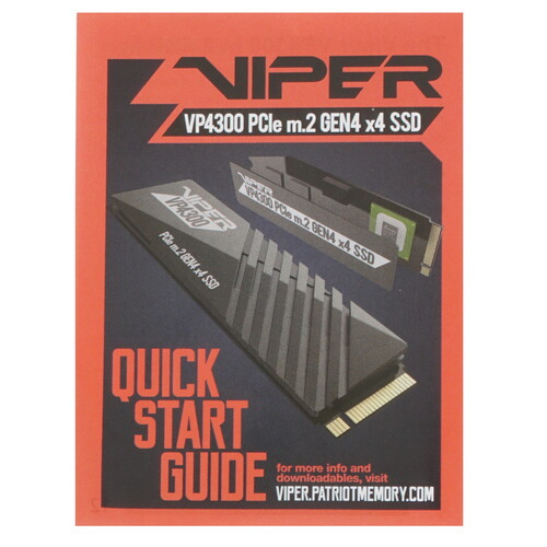 Купить 2000 ГБ M.2 NVMe накопитель Patriot Viper VP4300 [VP4300-2TBM28H]  4787977. Характеристики, отзывы и цены в Донецке