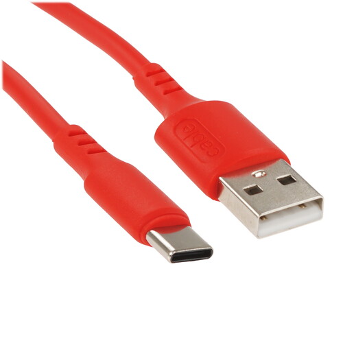Купить Кабель круглый Defender USB Type-C - USB 2.0 Type-A красный 1 м  5479436. Характеристики, отзывы и цены в Донецке
