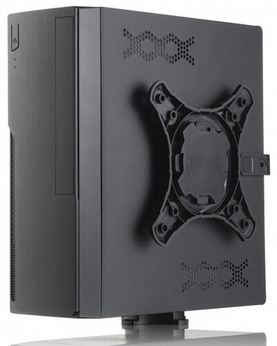 Купить Корпус Foxline FL-BQ5 [FL-BQ5-FLX220-U32] черный  5015956. Характеристики, отзывы и цены в Донецке