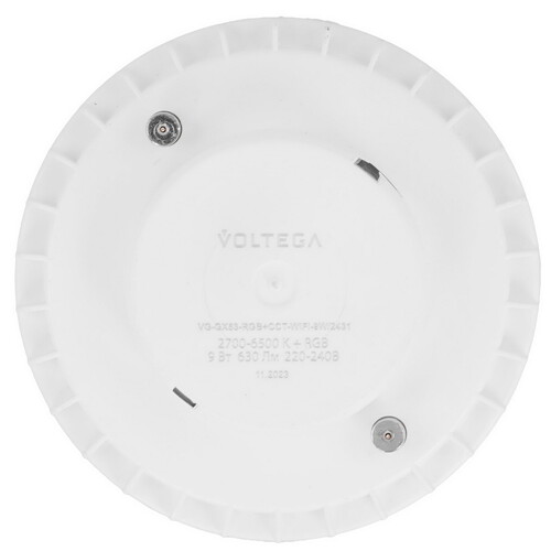 Купить Умная светодиодная лампа Voltega Wi-Fi GX53 9W MIX-RGB DIM (2431)  9116279. Характеристики, отзывы и цены в Донецке